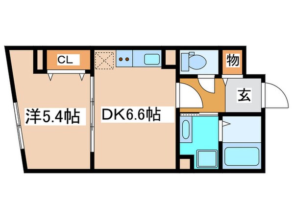 プラムガーデン平和台の物件間取画像